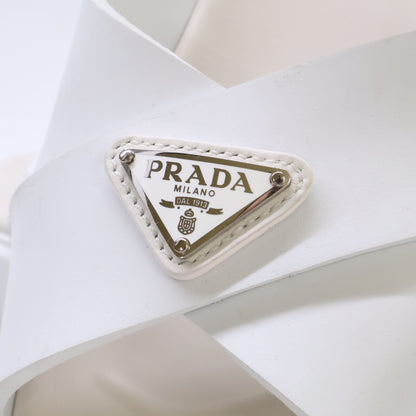 PRADA プラダ トライアングルロゴ モノリス ラバーサンダル シューズ