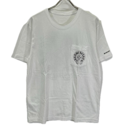 Chrome hearts クロムハーツ ホワイト ホースシュー ポケット 半袖Tシャツ トップス