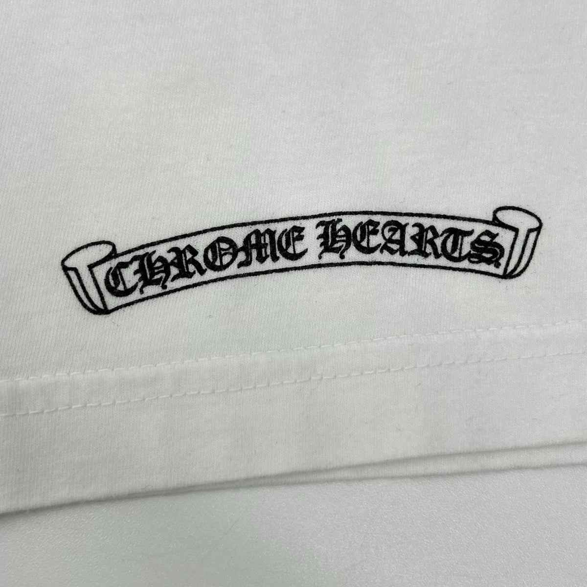 Chrome hearts クロムハーツ ホワイト ホースシュー ポケット 半袖Tシャツ トップス