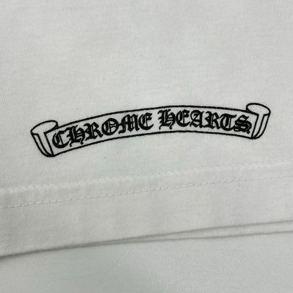 Chrome hearts クロムハーツ ホワイト ホースシュー ポケット 半袖Tシャツ トップス