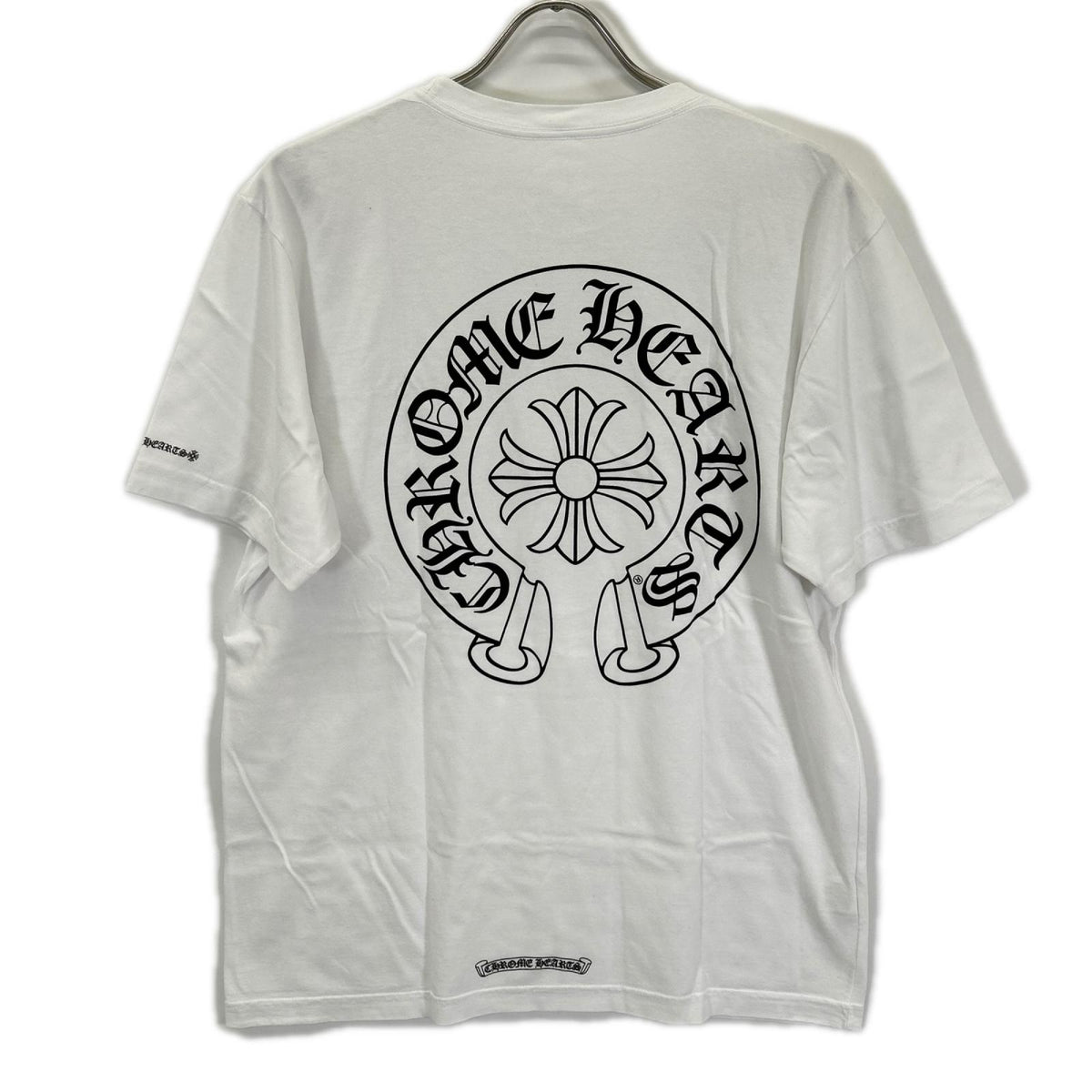 Chrome hearts クロムハーツ ホワイト ホースシュー ポケット 半袖Tシャツ トップス