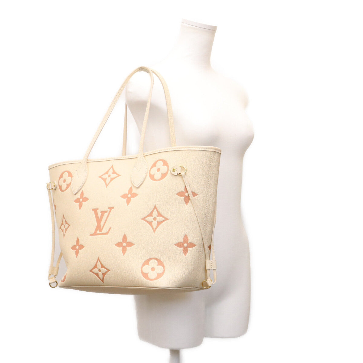 LOUIS VUITTON ルイヴィトン M21579 アンプラント クレーム ローズトリアノン ネヴァーフルMM トートバッグ トートバッグ