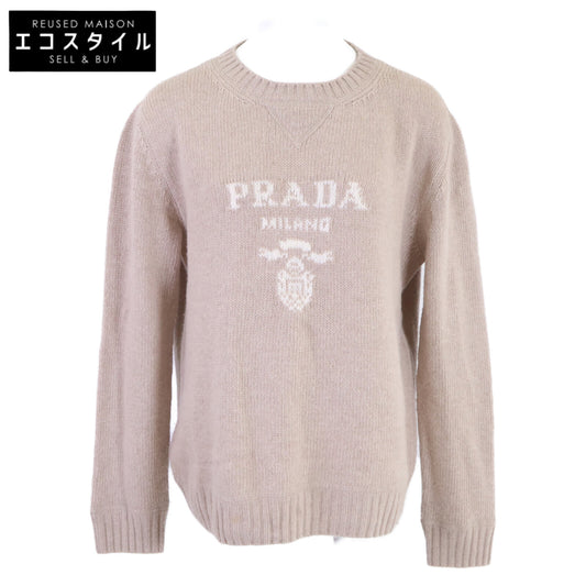 PRADA プラダ 【国内正規/24年製】P24G1V ウールｘカシミヤ クルーネック ニットセーター トップス