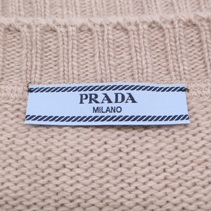 PRADA プラダ 【国内正規/24年製】P24G1V ウールｘカシミヤ クルーネック ニットセーター トップス