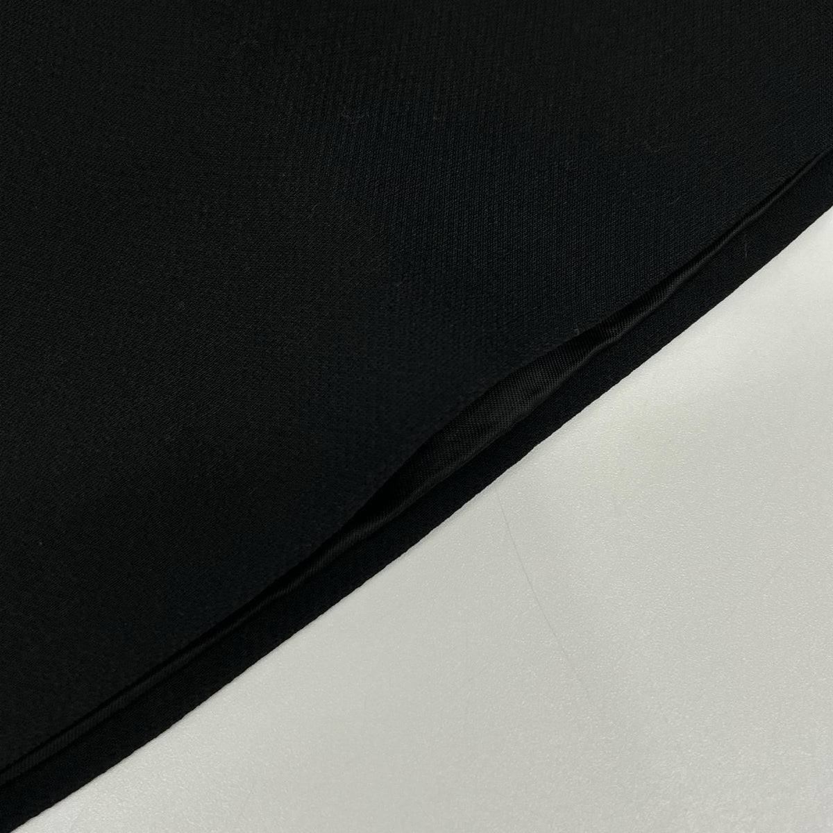 PRADA プラダ 24年製 P144Y S000 ブラック トライアングルロゴ ウール ミニスカート スカート