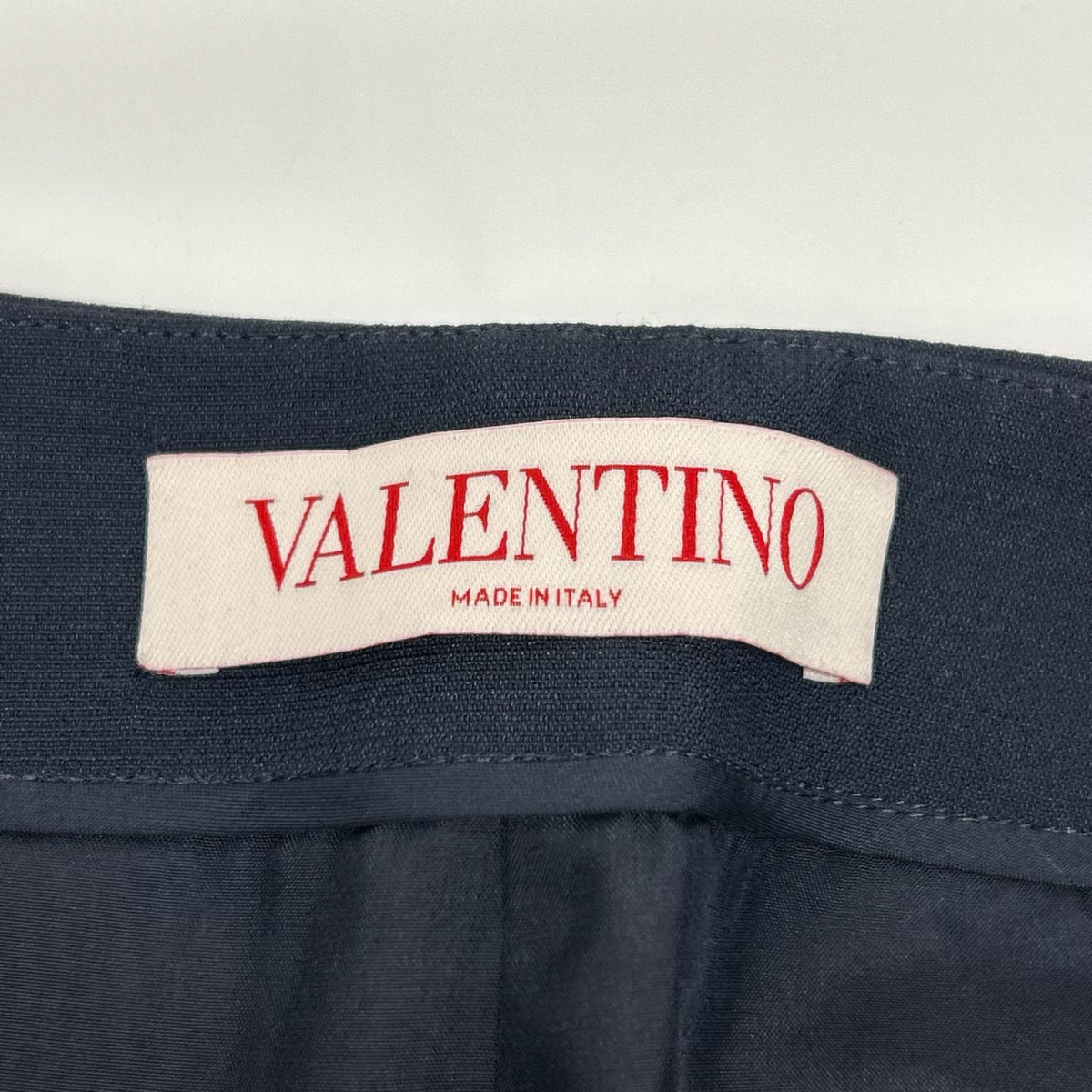 VALENTINO ヴァレンティノ 5B3RABF51CF ネイビー クレープチュール スコート ボトムス