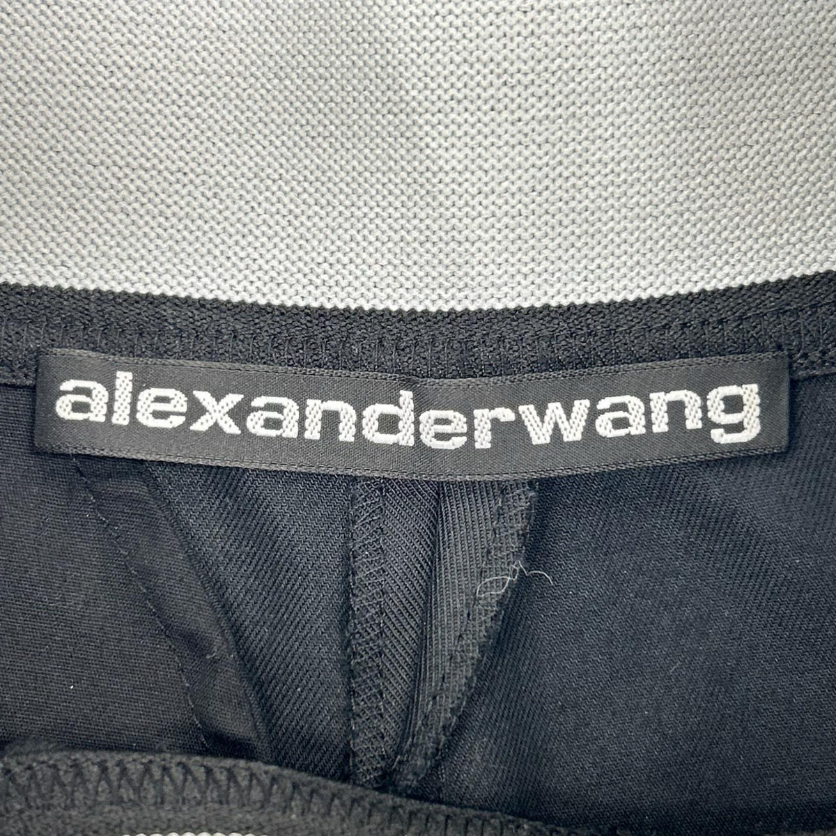 ALEXANDER WANG アレキサンダーワン 1WC1224450 ブラック ウエストロゴ サファリショーツ ショートパンツ ボトムス