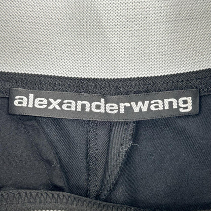 ALEXANDER WANG アレキサンダーワン 1WC1224450 ブラック ウエストロゴ サファリショーツ ショートパンツ ボトムス