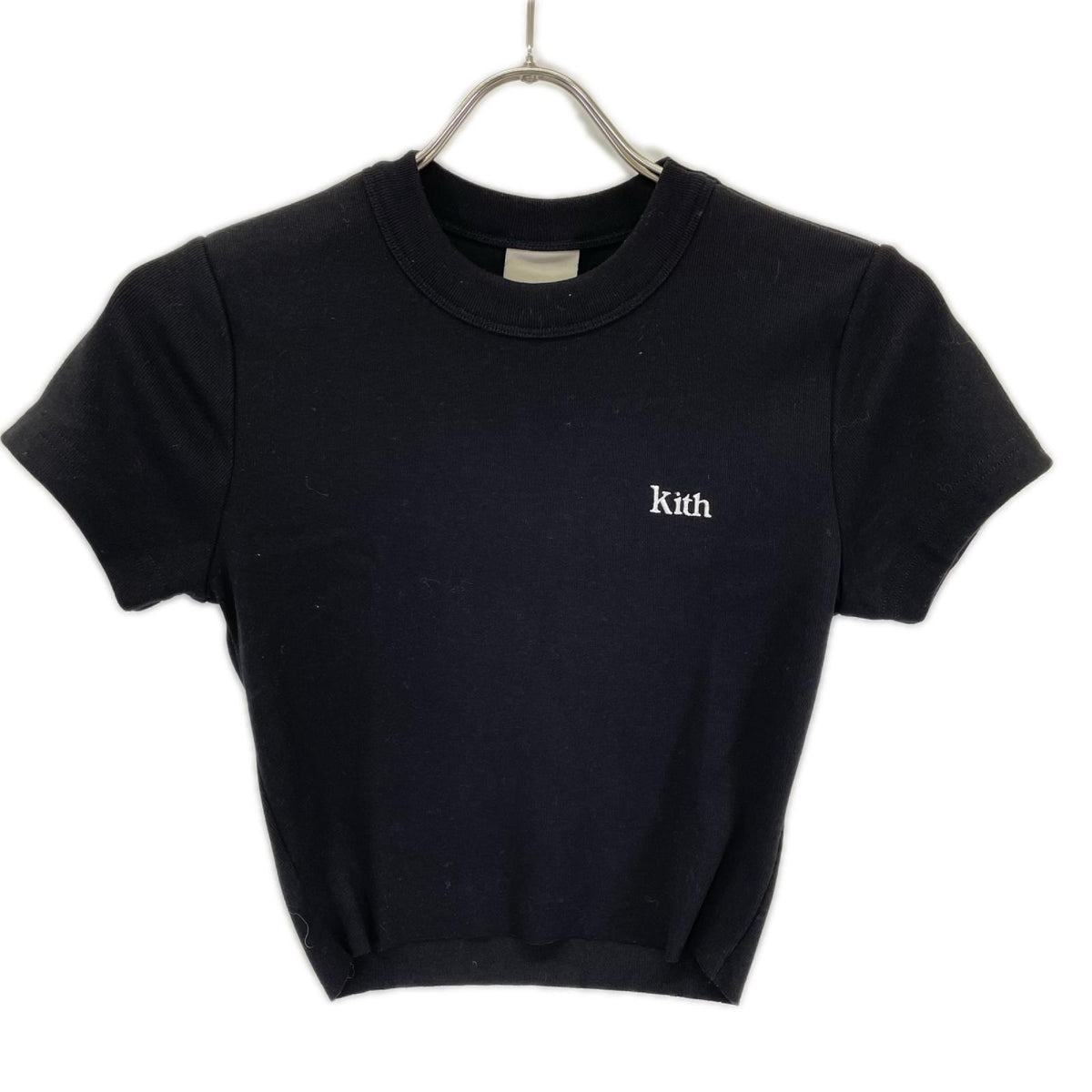 KITH キス ブラック クロップド Tシャツ トップス