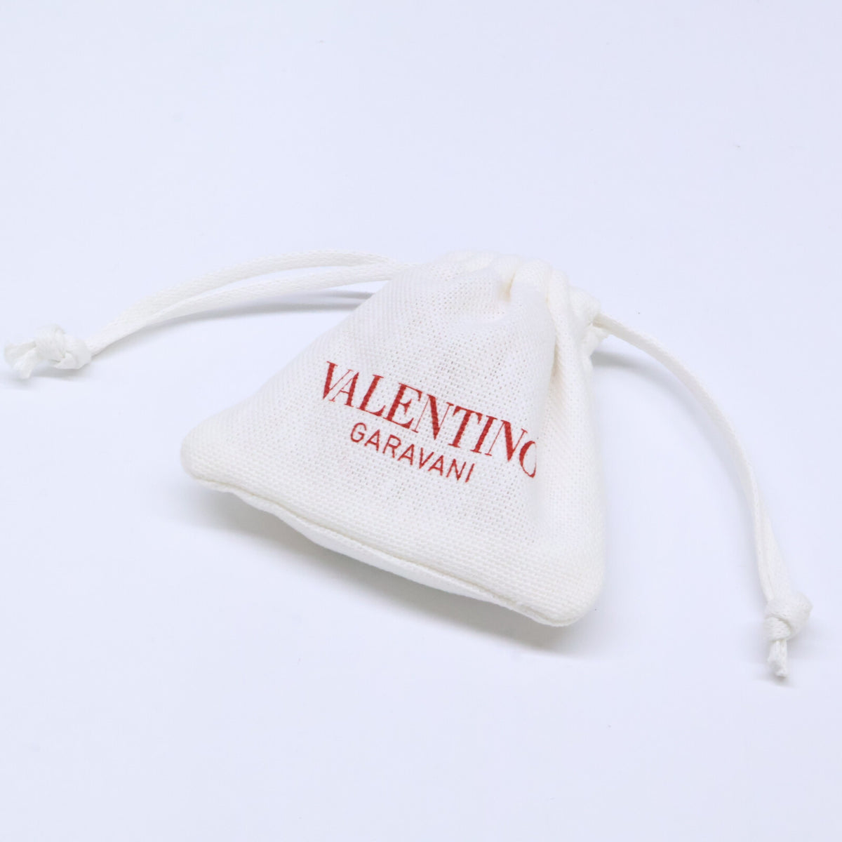 VALENTINO ヴァレンティノ 【美品】ラインストーン Vロゴ ヘアクリップ ヘアアクセサリー