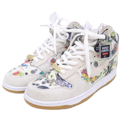 NIKE ナイキ ｘSUPREME シュプリーム【新品】FD8779-100 SB DUNK HIGH OG QS 総柄 ハイカットスニーカー シューズ