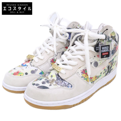 NIKE ナイキ ｘSUPREME シュプリーム【新品】FD8779-100 SB DUNK HIGH OG QS 総柄 ハイカットスニーカー シューズ