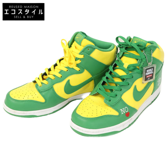 NIKE ナイキ ｘSupremeシュプリーム【美品】DN3741-700 SB DUNK HIGH OG QS ハイカットスニーカー シューズ