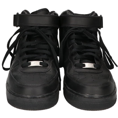 NIKE ナイキ CW2289-001 Air Force 1 Mid '07 Black/Black スニーカー シューズ
