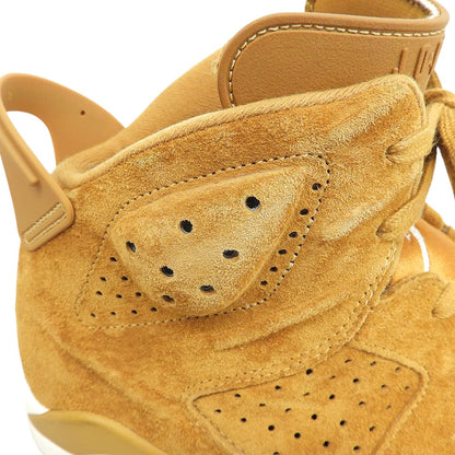 NIKE ナイキ Air Jordan 6 Retro Wheat ハイカット スニーカー シューズ メンズ ライトブラウン 28.5cm 384664-705 シューズ