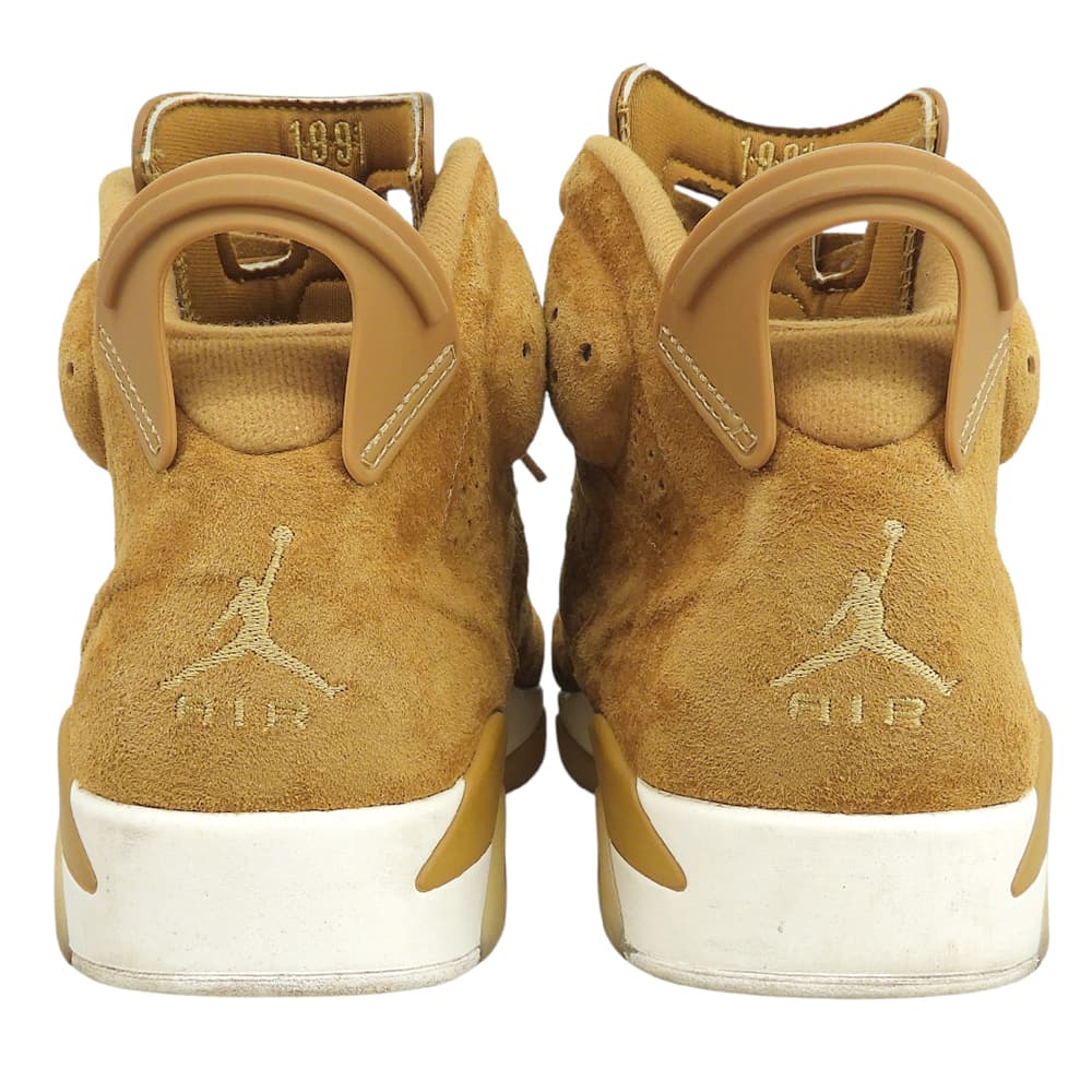 NIKE ナイキ Air Jordan 6 Retro Wheat ハイカット スニーカー シューズ メンズ ライトブラウン 28.5cm 384664-705 シューズ