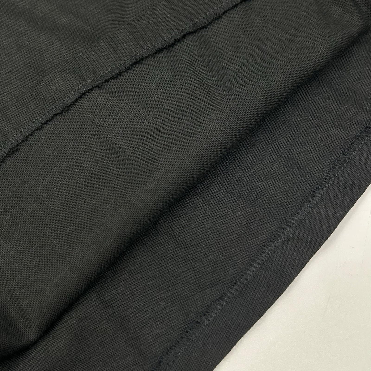 foufou フーフー FF231SK14 23SS ブラック リネン フレアスカート スカート
