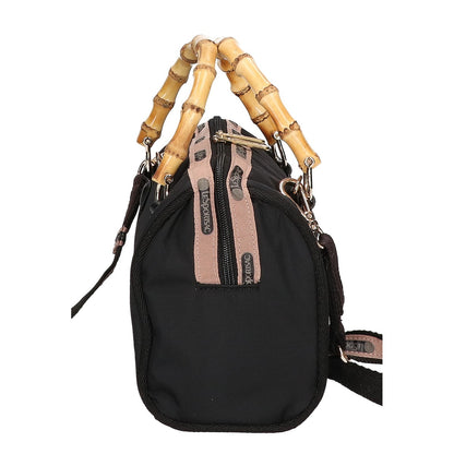 LESPORTSAC レスポートサック SM BAMBOO BOSTON バンブーハンドル ナイロン ハンドバッグ