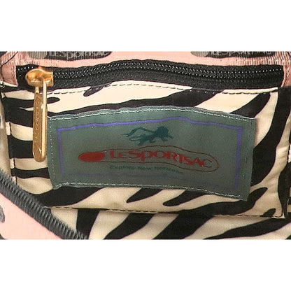 LESPORTSAC レスポートサック SM BAMBOO BOSTON バンブーハンドル ナイロン ハンドバッグ