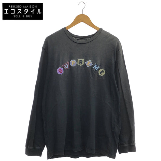 Supreme シュプリーム 21AW ブラック コットン100 ジオ アーク ロングTシャツ トップス