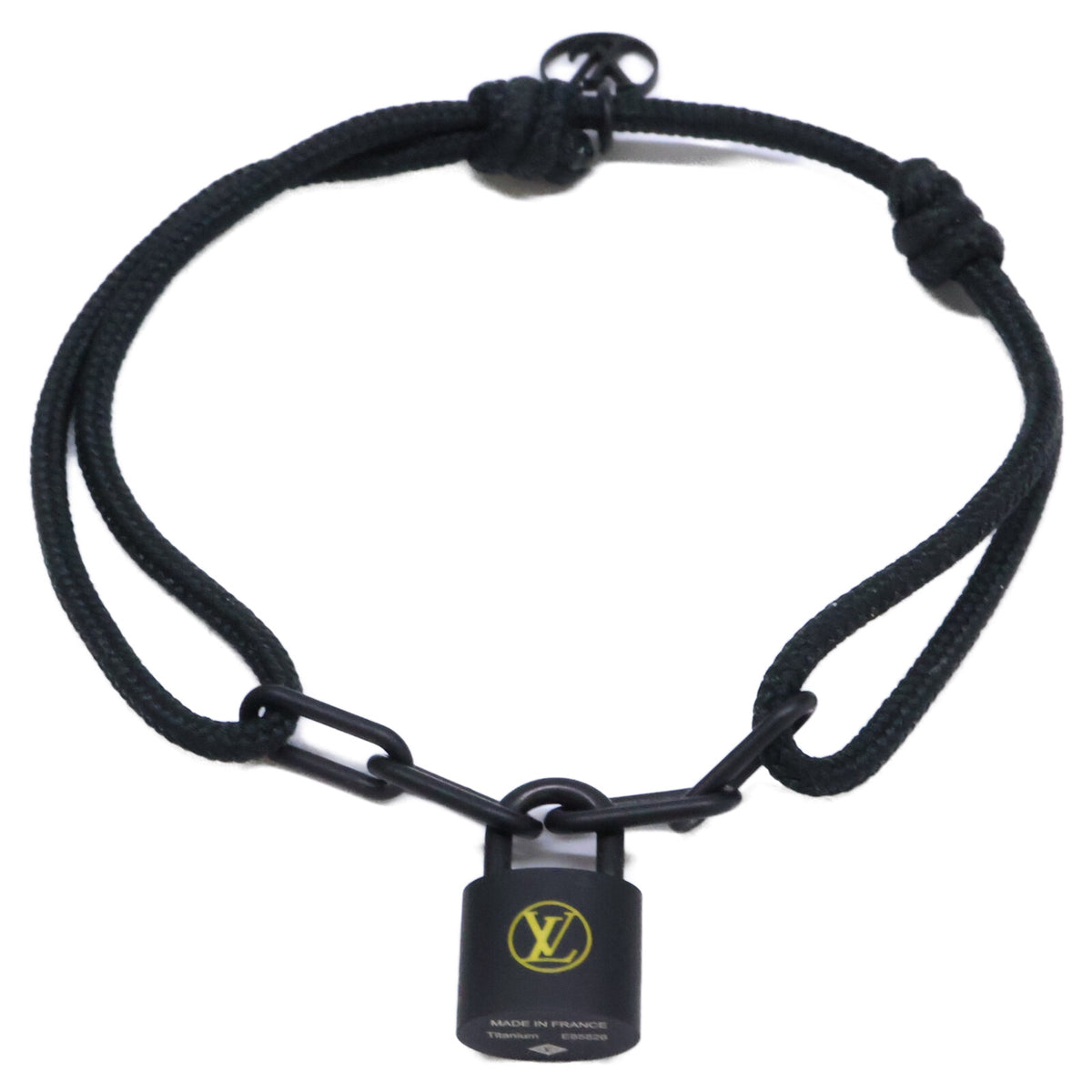 LOUIS VUITTON ルイヴィトン 【美品】Q05270 ロックイット ヴァージルアブロー コード ブレスレット