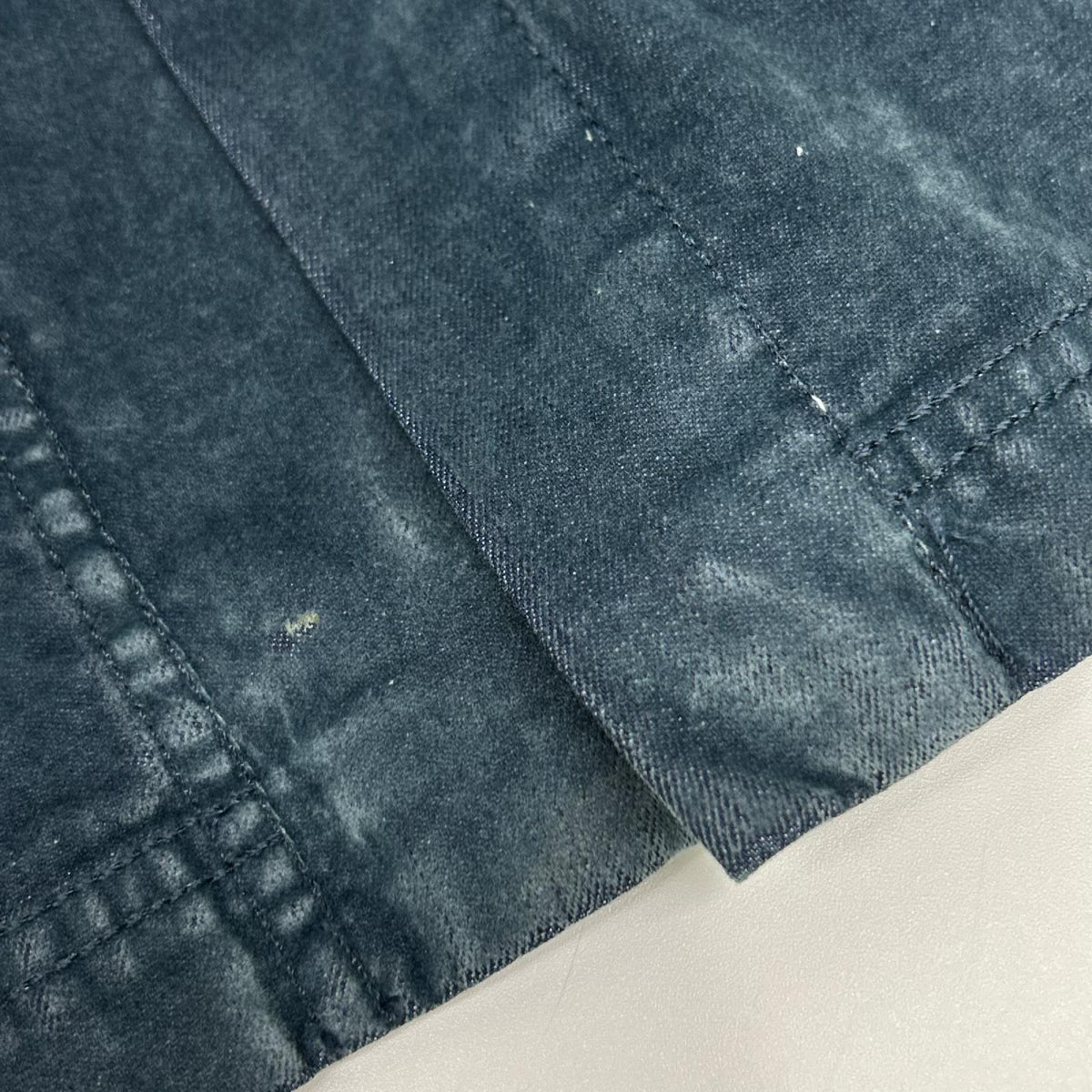 DIESEL ディーゼル デニムブルー OICVY ベルベット マキシスカート スカート
