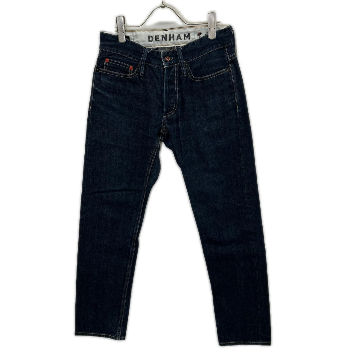 DENHAM デンハム インディゴ JAPANARTISAN HAMMER キャロットフィット デニム ボトムス