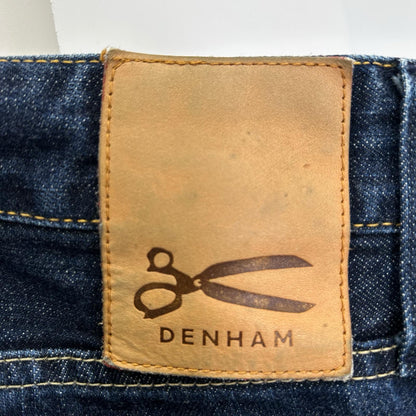 DENHAM デンハム インディゴ JAPANARTISAN HAMMER キャロットフィット デニム ボトムス