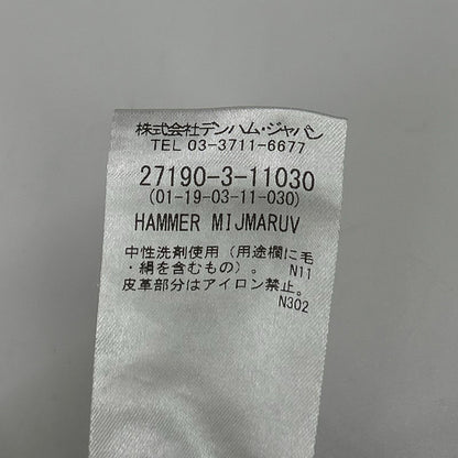 DENHAM デンハム インディゴ JAPANARTISAN HAMMER キャロットフィット デニム ボトムス
