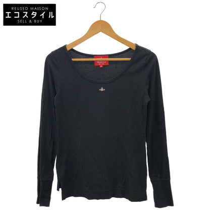 VivienneWestwoodRedLabel ヴィヴィアンウエストウッドレッドレーベル 16-12-312013 ブラック オーブ 長袖 カットソー Tシャツ トップス