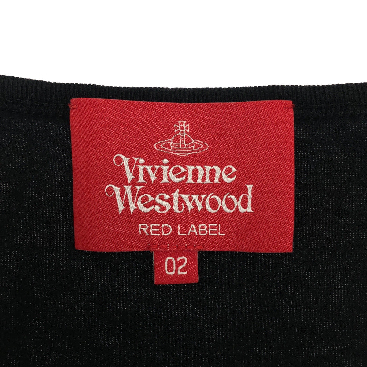VivienneWestwoodRedLabel ヴィヴィアンウエストウッドレッドレーベル 16-12-312013 ブラック オーブ 長袖 カットソー Tシャツ トップス