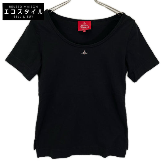 VivienneWestwoodRedLabel ヴィヴィアンウエストウッドレッドレーベル 16-12-341020 ブラック オーブ 半袖 カットソー Tシャツ トップス