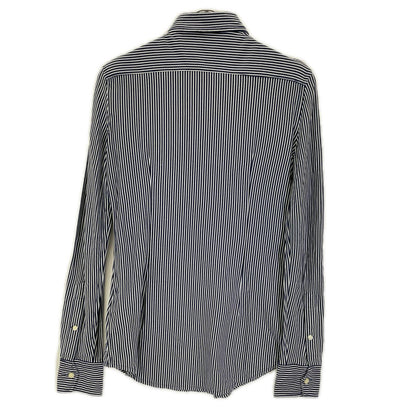 POLObyRalphLauren ポロラルフローレン ネイビー×ホワイト ALEXA STRIPE KNIT 長袖 シャツ トップス