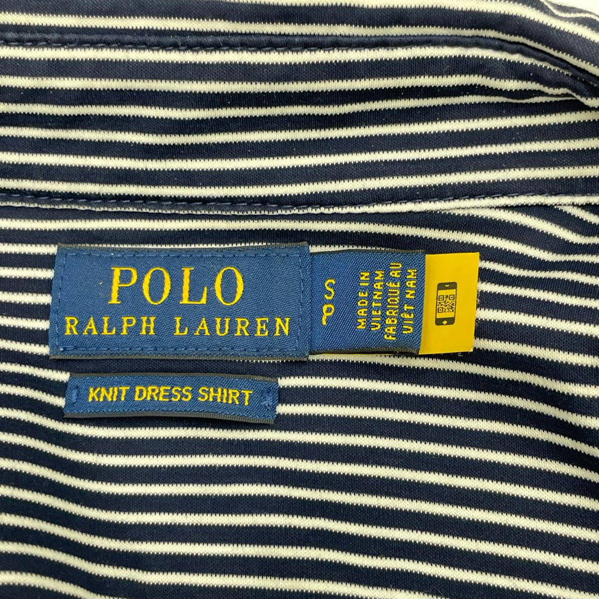 POLObyRalphLauren ポロラルフローレン ネイビー×ホワイト ALEXA STRIPE KNIT 長袖 シャツ トップス