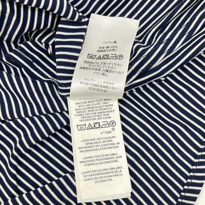POLObyRalphLauren ポロラルフローレン ネイビー×ホワイト ALEXA STRIPE KNIT 長袖 シャツ トップス