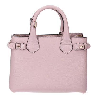 BURBERRY バーバリー 4023701 グレインカーフレザー ベビー バナー 2WAY ショルダーバッグ ハンドバッグ