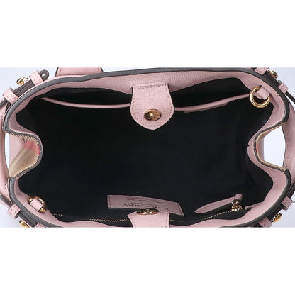 BURBERRY バーバリー 4023701 グレインカーフレザー ベビー バナー 2WAY ショルダーバッグ ハンドバッグ