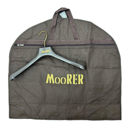 MOORER ムーレー アイボリー NABUCCO ナブッコ ナイロン 立ち襟 セミダブルジャケット ジャケット