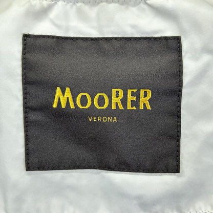 MOORER ムーレー アイボリー NABUCCO ナブッコ ナイロン 立ち襟 セミダブルジャケット ジャケット