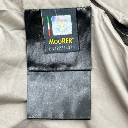 MOORER ムーレー アイボリー NABUCCO ナブッコ ナイロン 立ち襟 セミダブルジャケット ジャケット