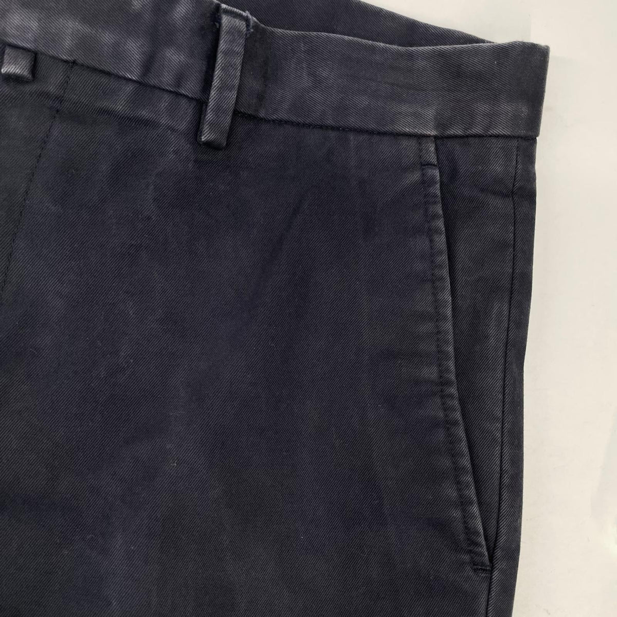 VALENTINO ヴァレンティノ JV0RCG5525T ネイビー コットン ストレートパンツ ボトムス