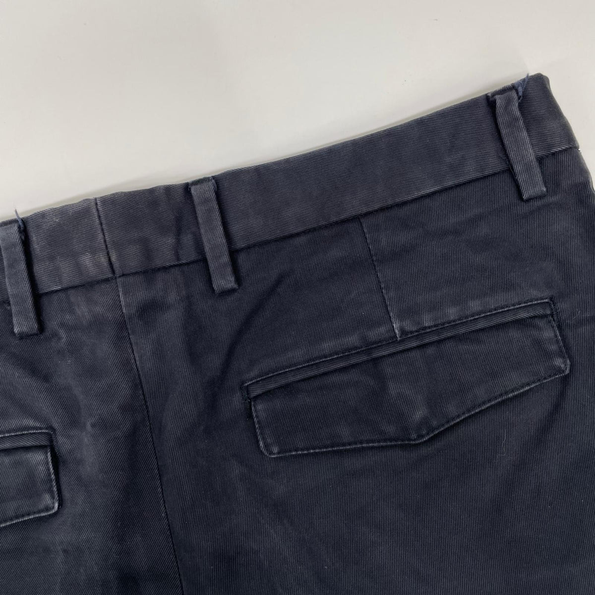 VALENTINO ヴァレンティノ JV0RCG5525T ネイビー コットン ストレートパンツ ボトムス