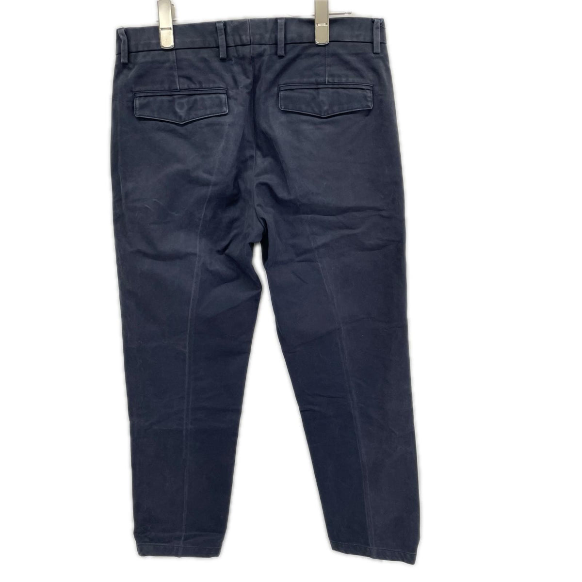 VALENTINO ヴァレンティノ JV0RCG5525T ネイビー コットン ストレートパンツ ボトムス