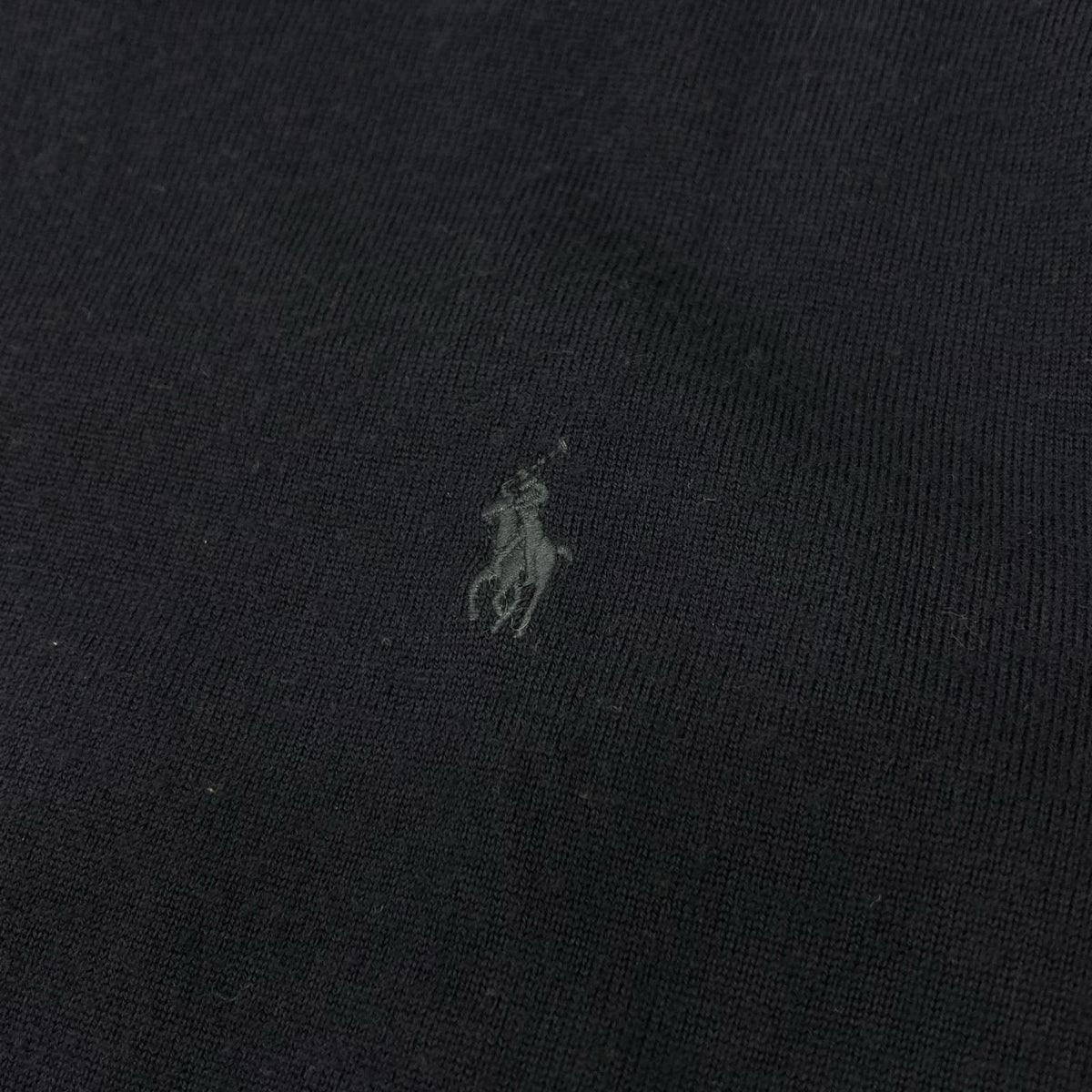 POLObyRalphLauren ポロラルフローレン ネイビー ウォッシャブルウール ポニー刺繍 ニット トップス