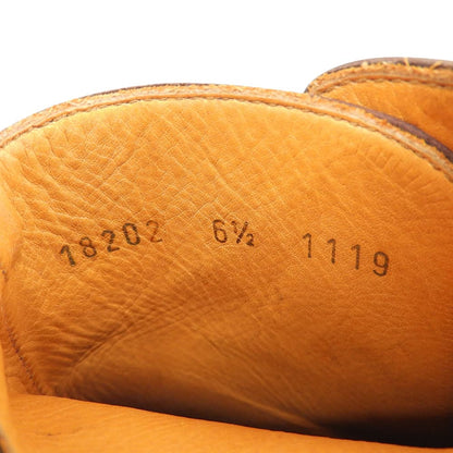 BrooksBrothers ブルックスブラザーズ 美品 レザー ジョッパーブーツ シューズ レディース ダークブラウン 6 1/2 18202 シューズ