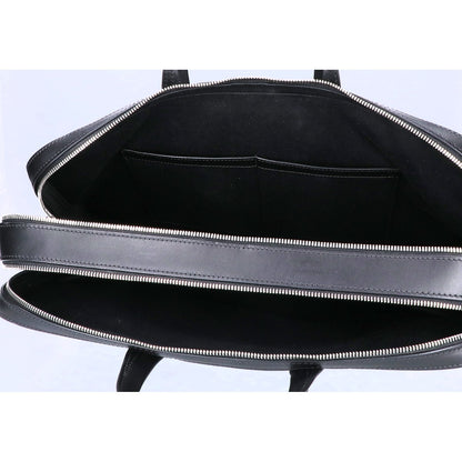 dunhill/ALFREDDUNHILL ダンヒル 新品同様 1893ハーネスコレクション グレインカーフレザー ドキュメントケース ビジネスバッグ ブリーフケース