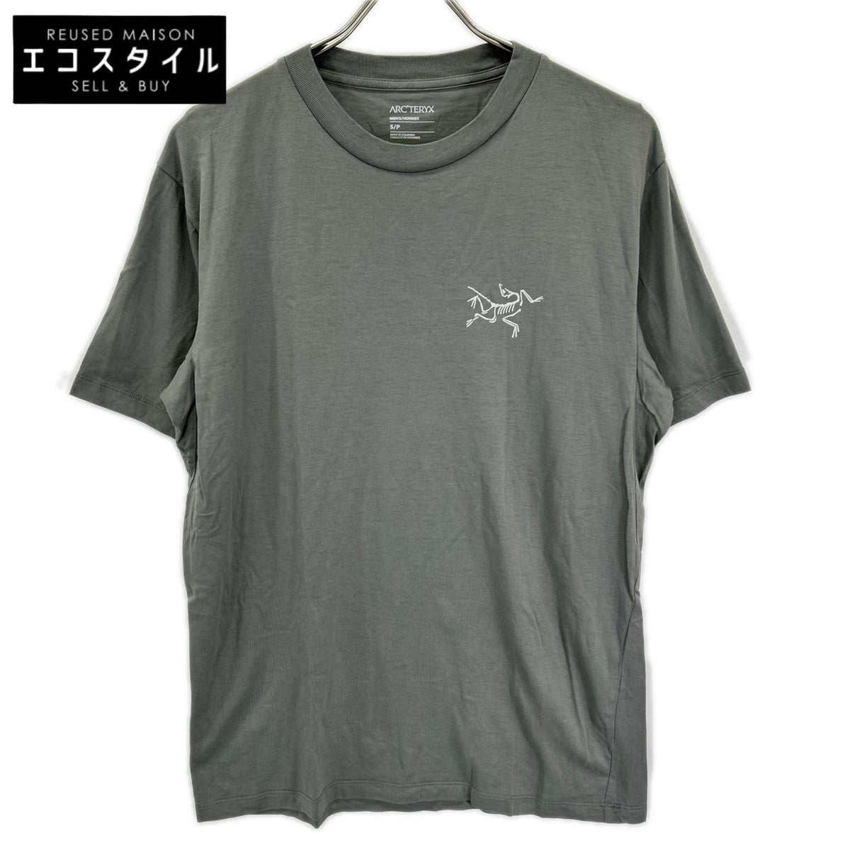 ARC'TERYX アークテリクス X000009533 グレー Kragg SL Cotton Tシャツ トップス