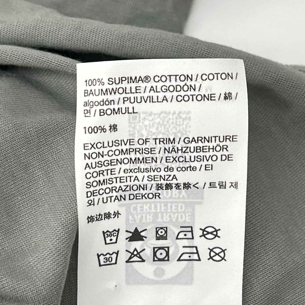 ARC'TERYX アークテリクス X000009533 グレー Kragg SL Cotton Tシャツ トップス