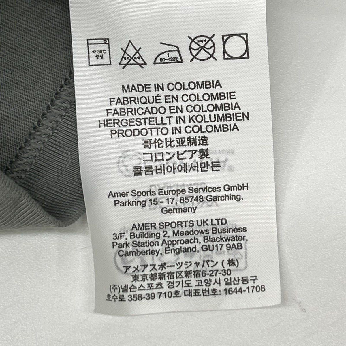 ARC'TERYX アークテリクス X000009533 グレー Kragg SL Cotton Tシャツ トップス