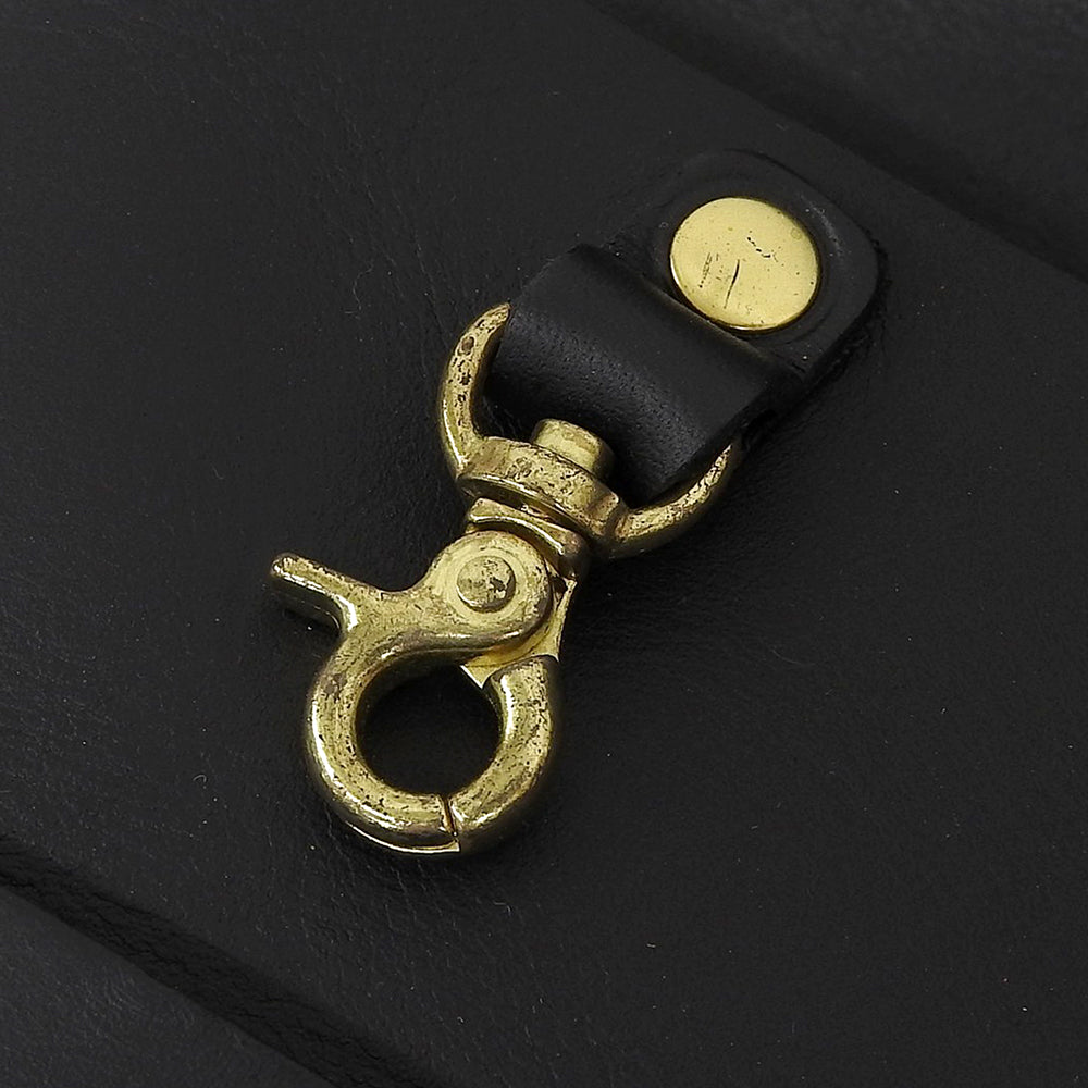 HERZ ヘルツ 美品 ナレッジバッグ M レザー 2WAY ハンドバッグ ショルダーバッグ リュック メンズ ブラック CW-137 ハンドバッグ